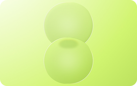 Two green circles